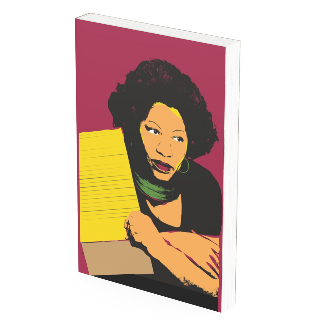 Greeting card Toni Morrison Notebook