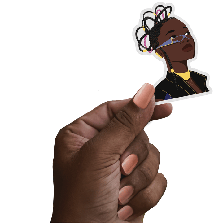 Afrofuturist Sticker