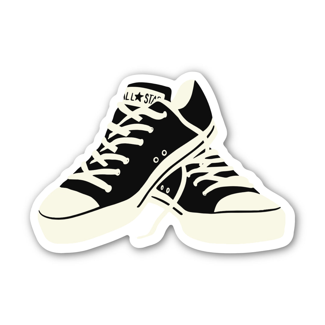 Chucks Sticker Card by CHEERNOTES