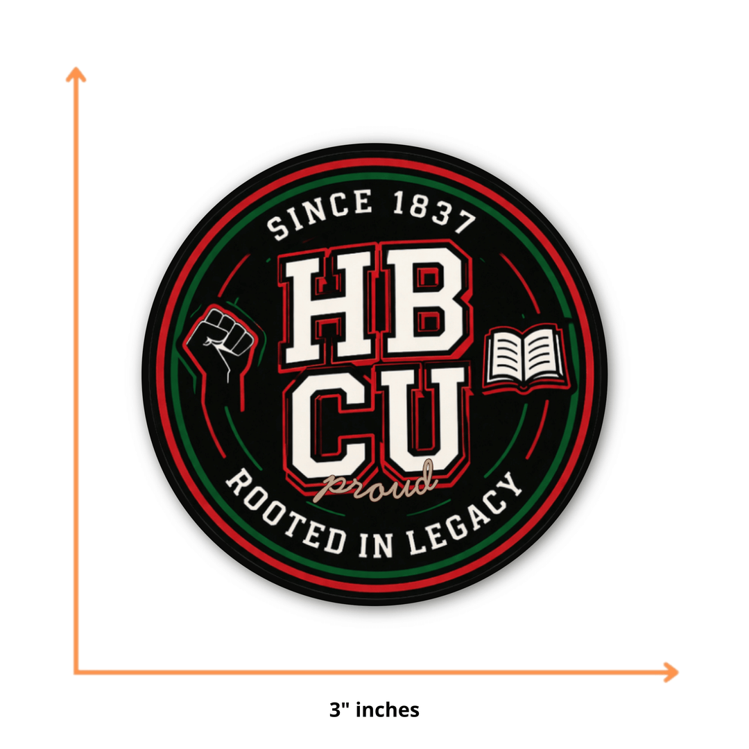 HBCU Proud Sticker