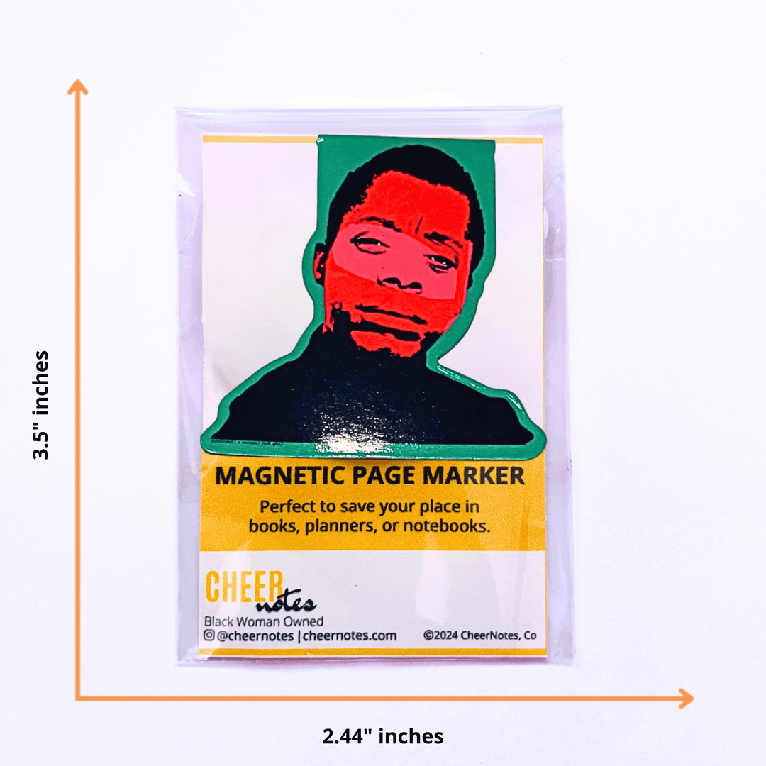 James Baldwin Magnetic Page Marker