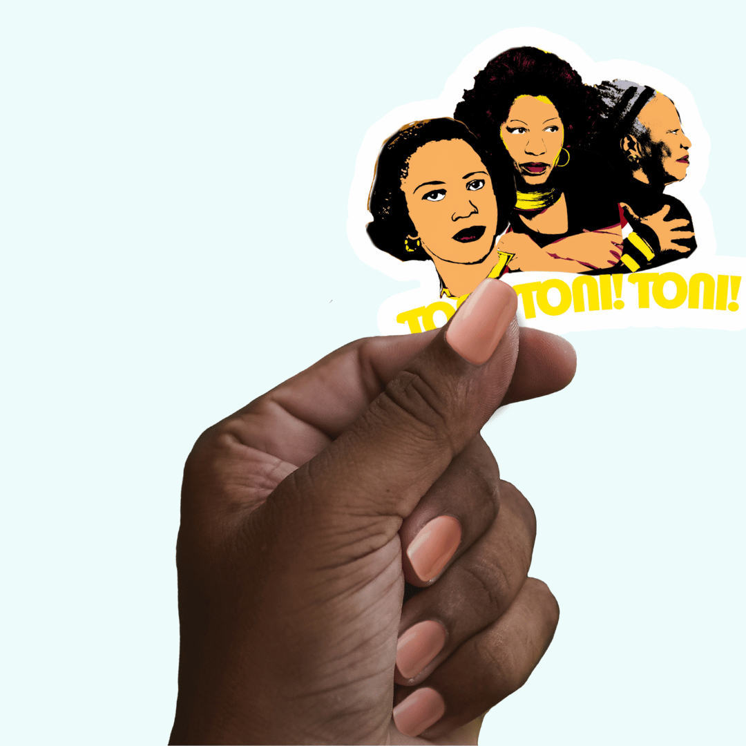Toni Toni Toni Morrison Sticker