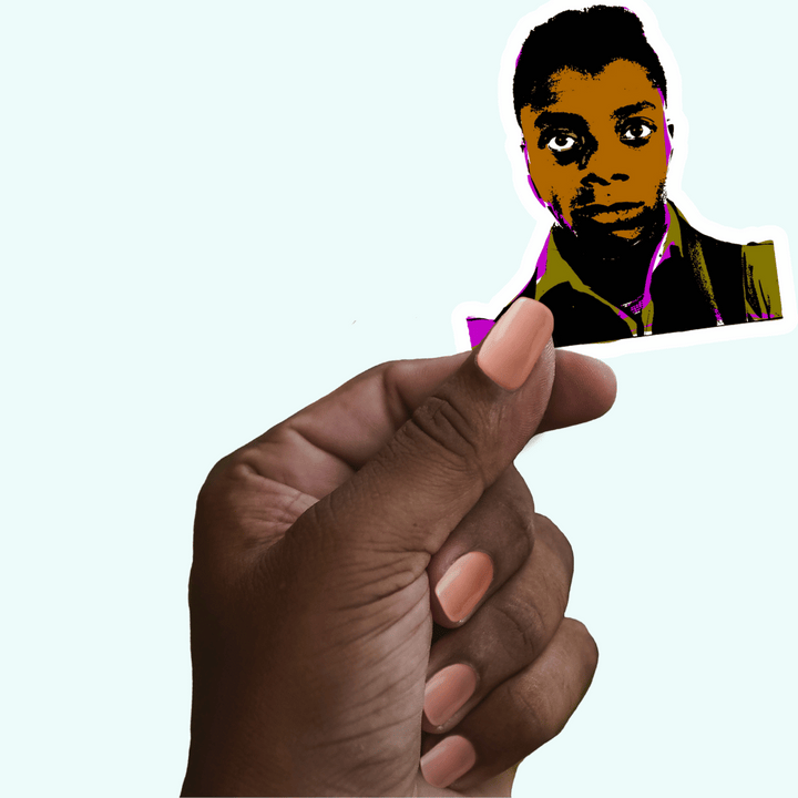 Purple Young James Baldwin