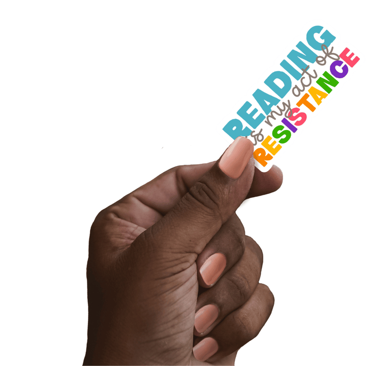 Reading is Resistance Sticker