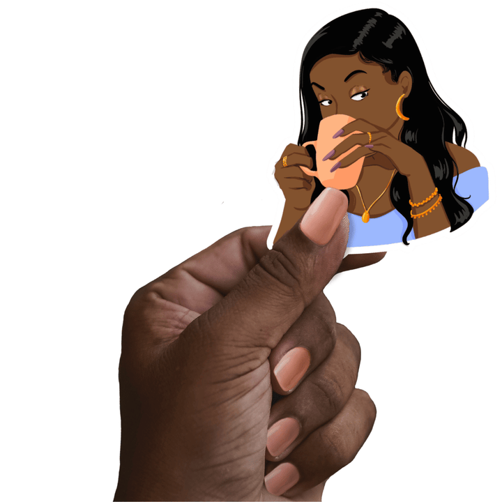 Sips Tea Sticker