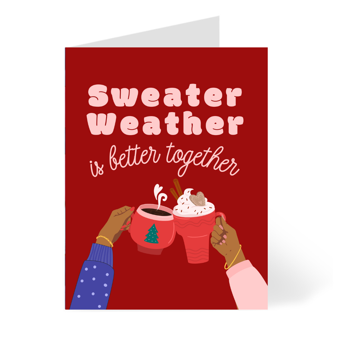 Sweater Weather Cards by CHEERNOTES