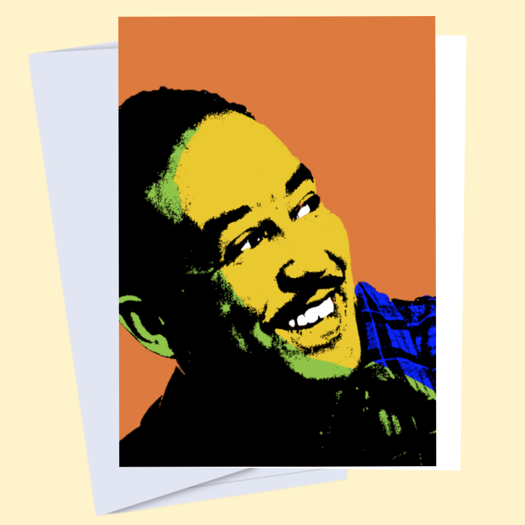 Langston Hughes Card by CODY BURT CREATIVE