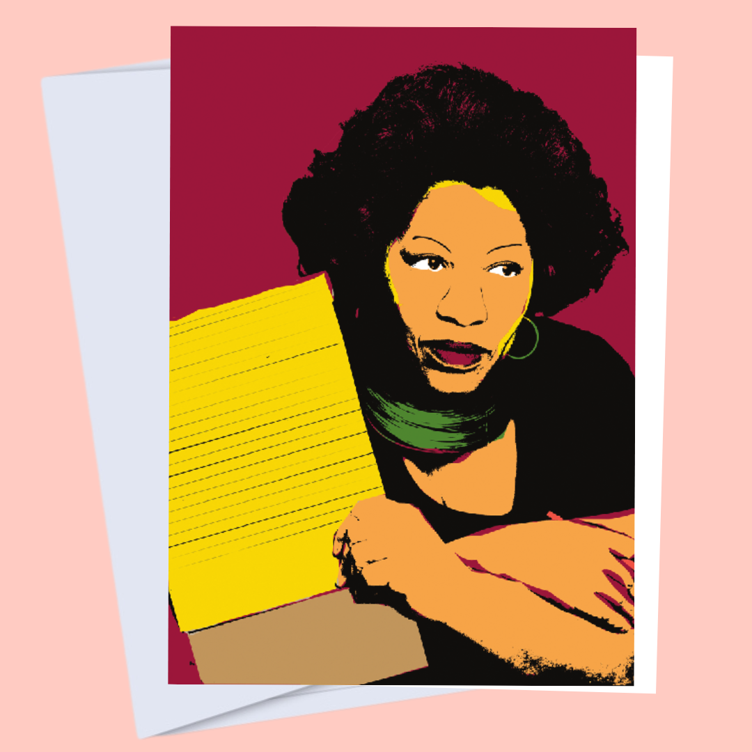 Toni Morrison Card by CODY BURT CREATIVE
