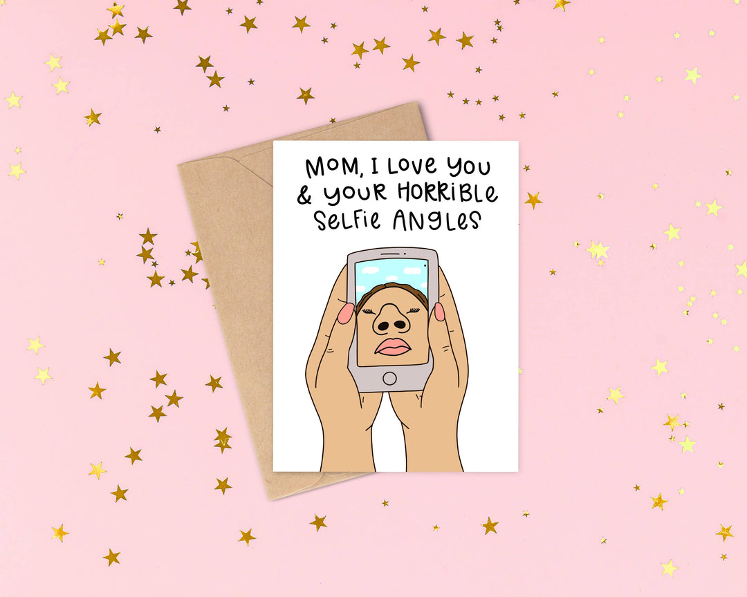 Selfie Mother's Day Card
