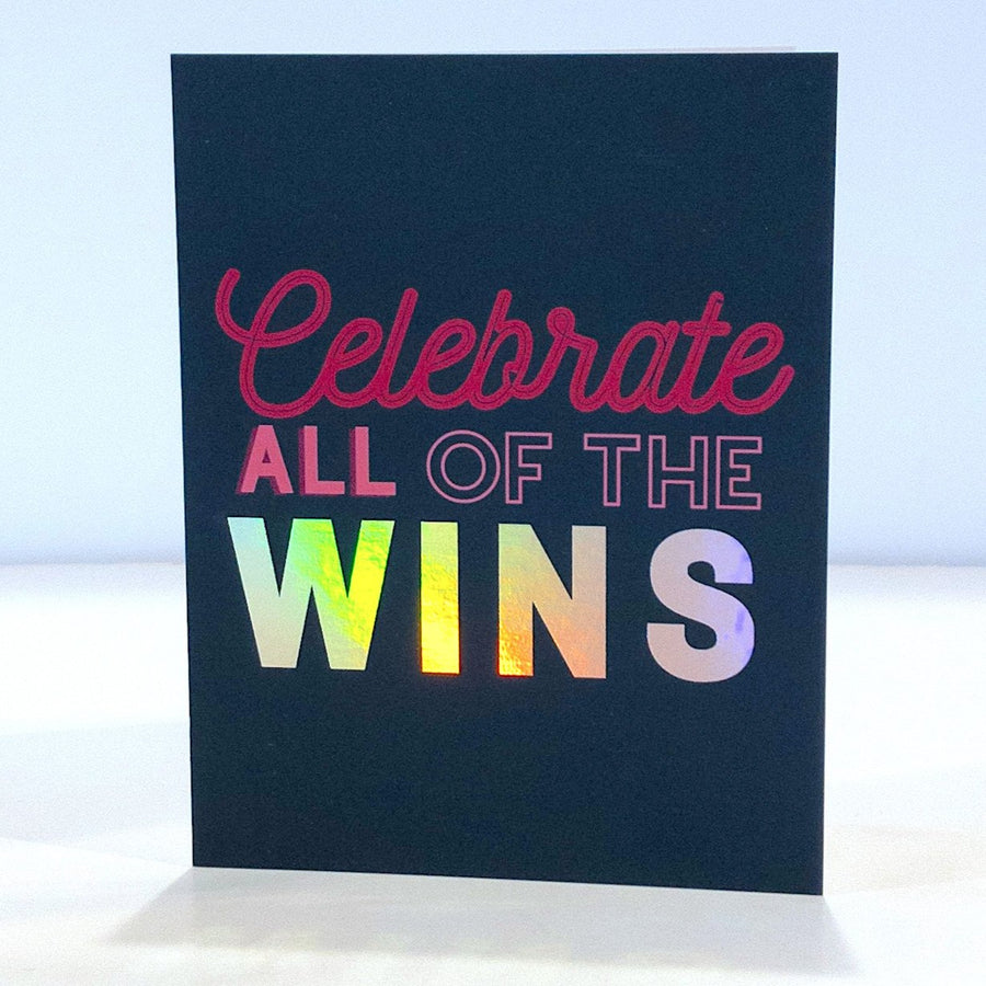 Celebrate The Wins Card by CHEERNOTES