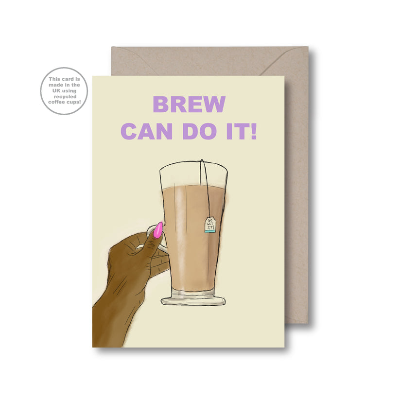 Brew Can Do It Card by KITSCH NOIR
