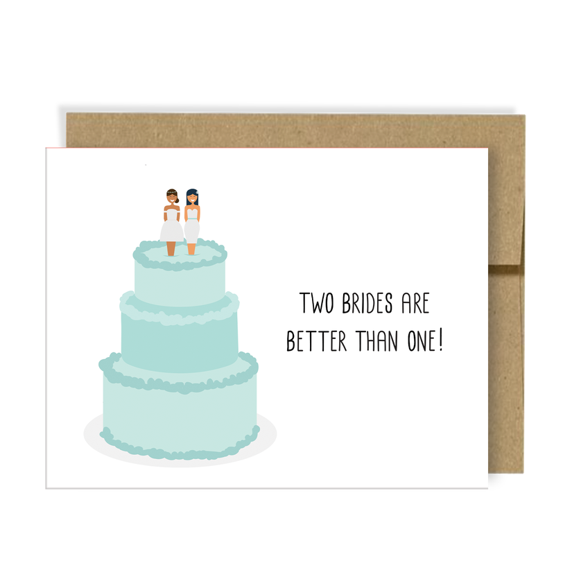 Brides Card by NEIGHBORLY PAPER