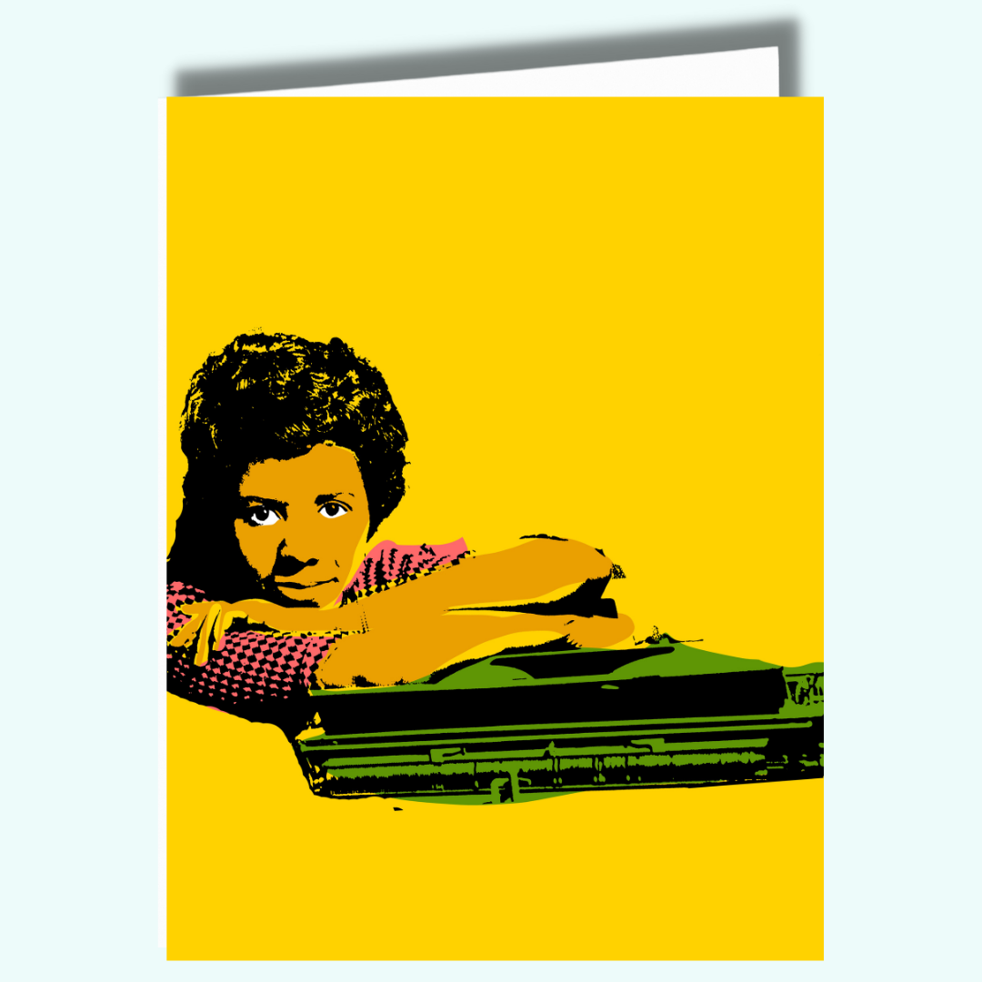 Lorraine Hansberry Cards by CODY BURT CREATIVE