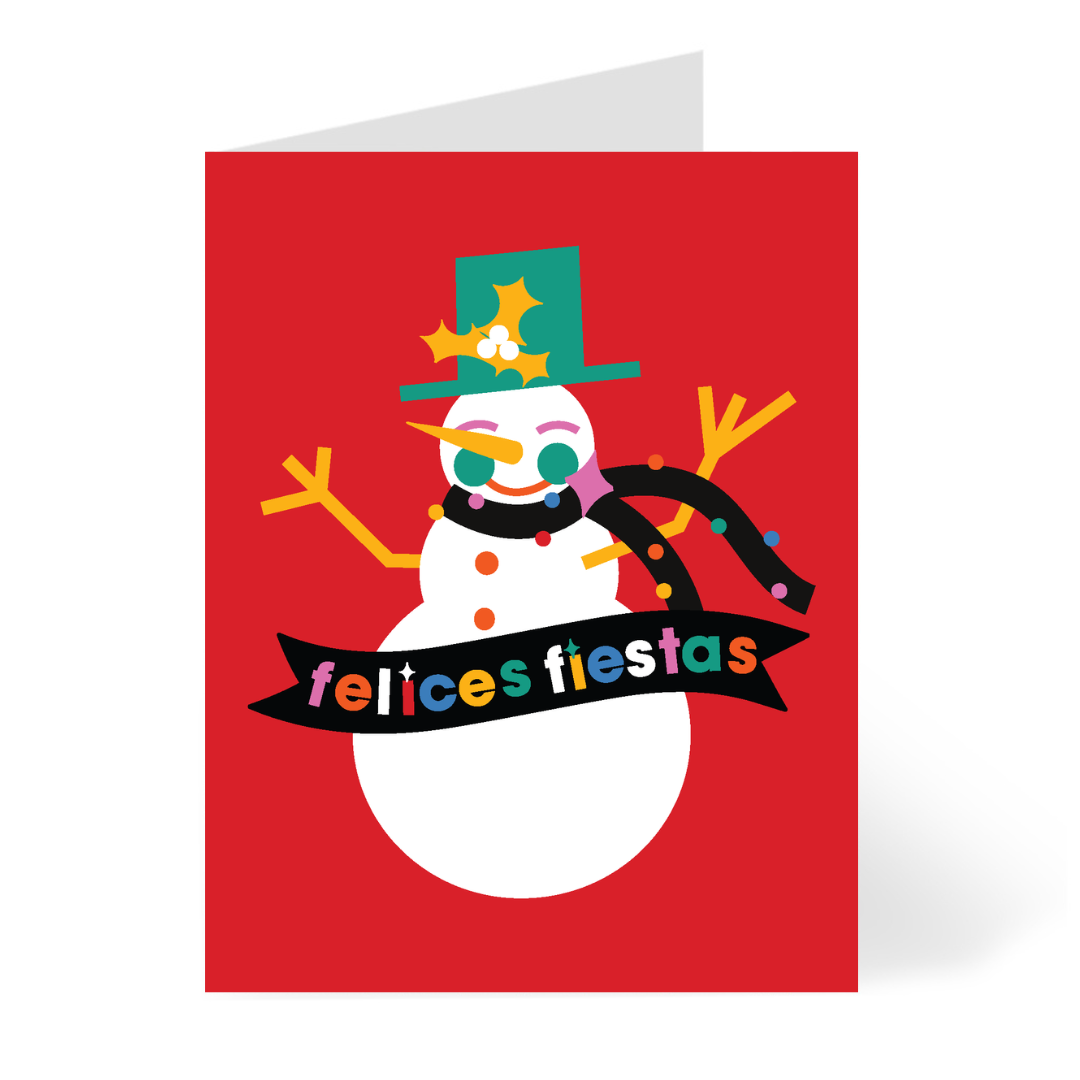 Christmas Snowman - Spanish  Cards by Mariery Young
