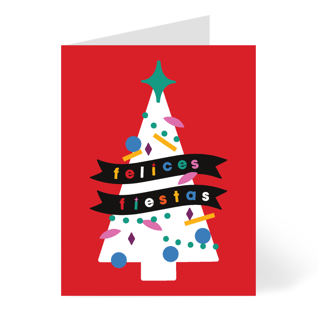 Christmas Tree - Spanish Cards by Mariery Young