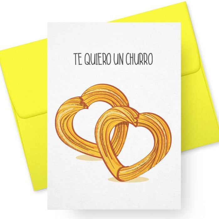 Churro Love Card by PAPER TACOS