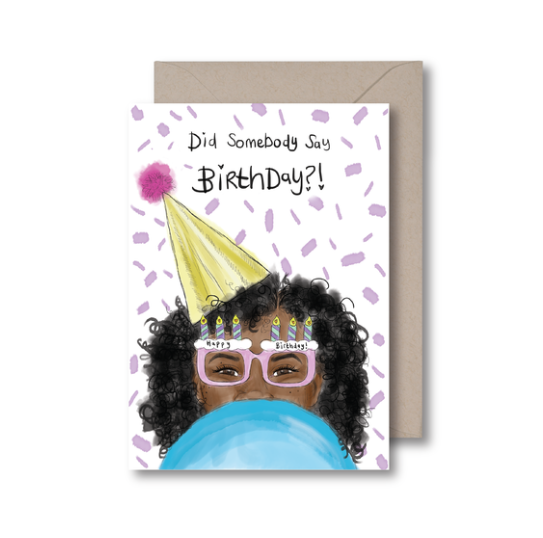 Did Someone Say Birthday Card by KITSCH NOIR
