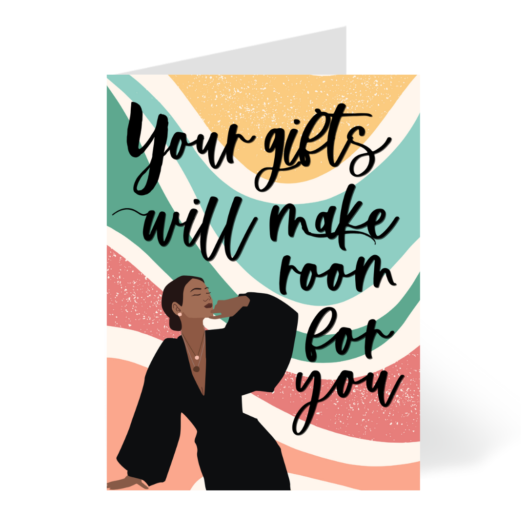 Your Gifts Card by CHEERNOTES