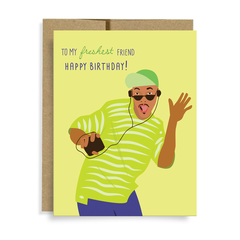 Freshest Friend Card by NEIGHBORLY PAPER