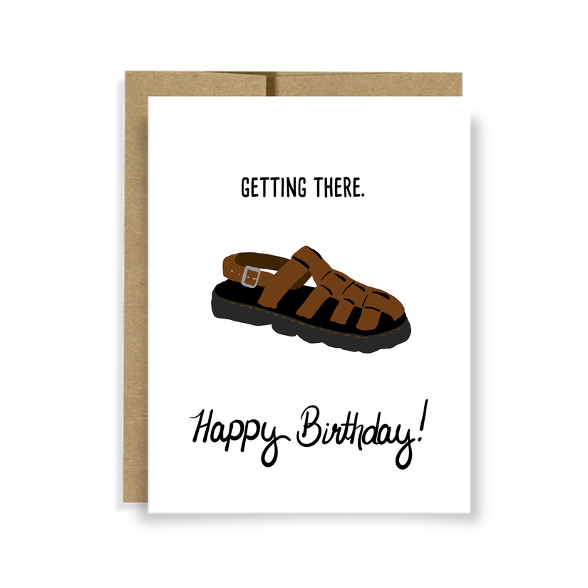 Getting There Card by NEIGHBORLY PAPER