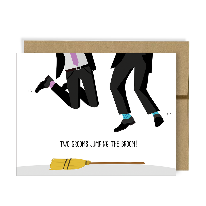 Grooms Card by NEIGHBORLY PAPER