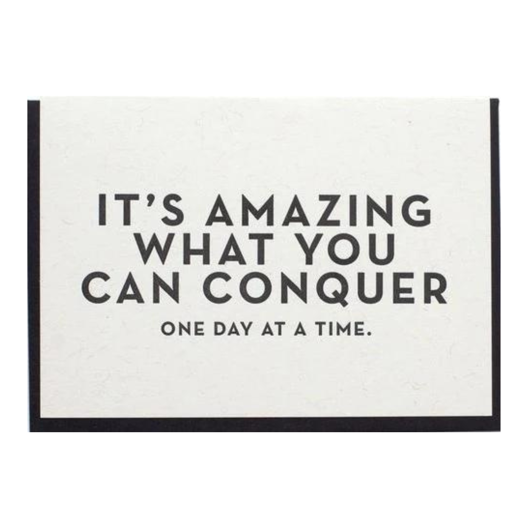It's Amazing What You Can Conquer Card by CONSTELLATION & CO.