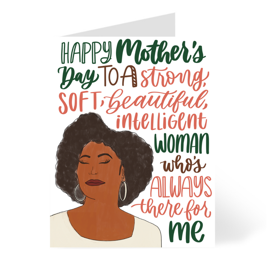 To a Strong Woman Card by CHEERNOTES