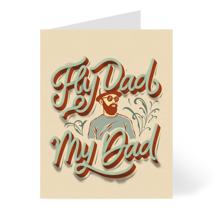 Fly Dad, My Dad Card by CHEERNOTES