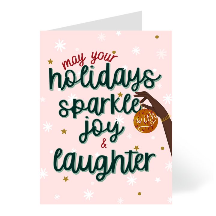 Holiday Sparkle Card by CHEERNOTES