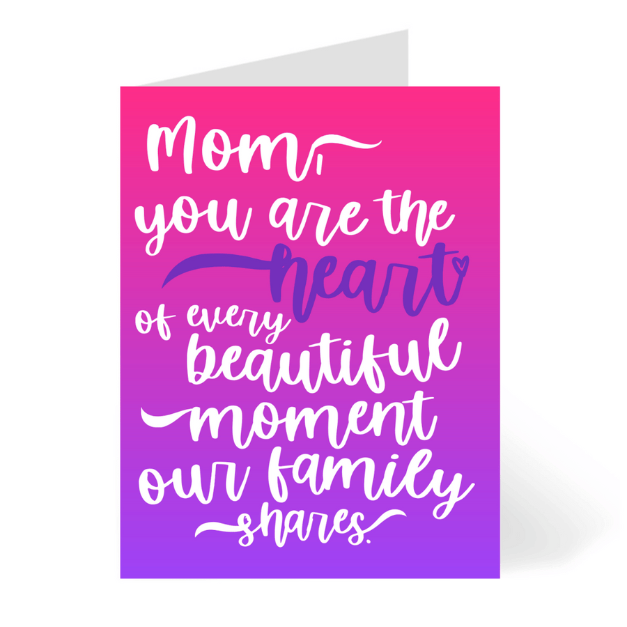 Beautiful Moments Mother's Day Card by CHEERNOTES