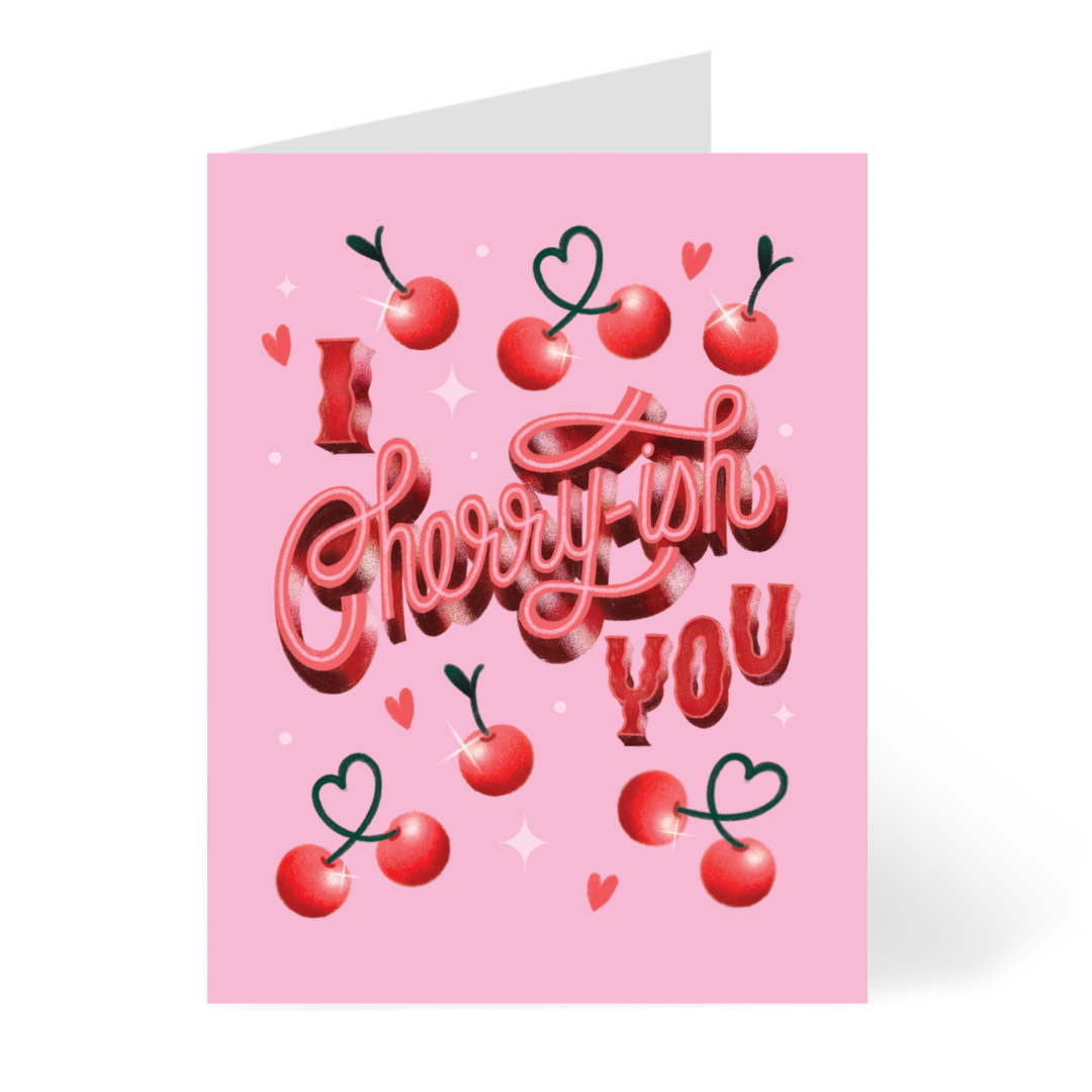 I Cherry-ish You Cards by Riri Tamura Design