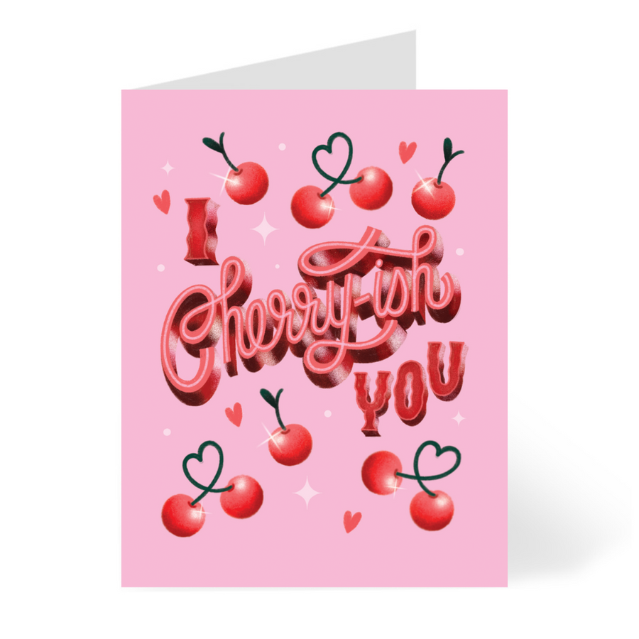 I Cherry-ish You Cards by Riri Tamura Design
