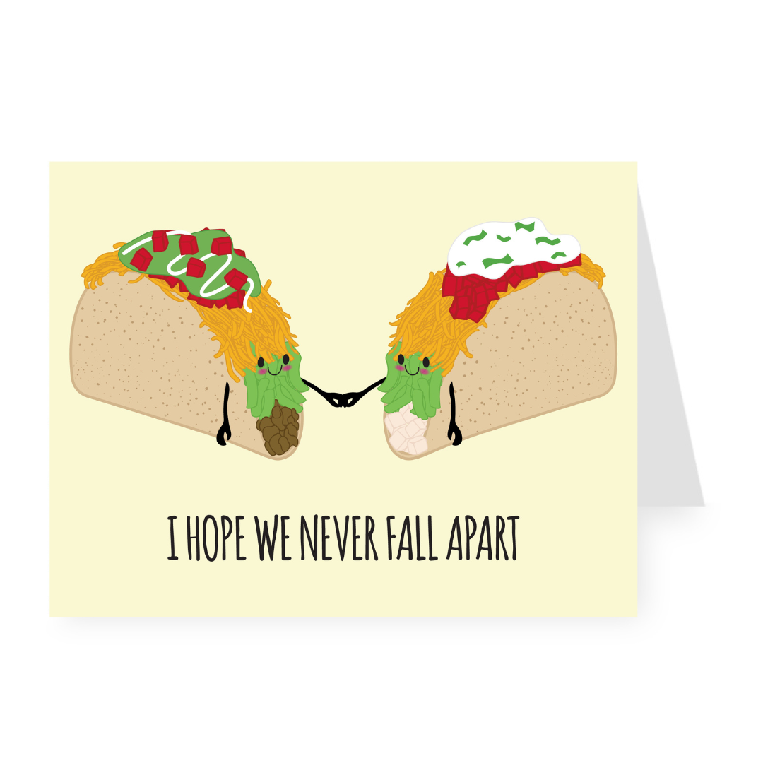 Let's Taco Bout Card by EV & FLO