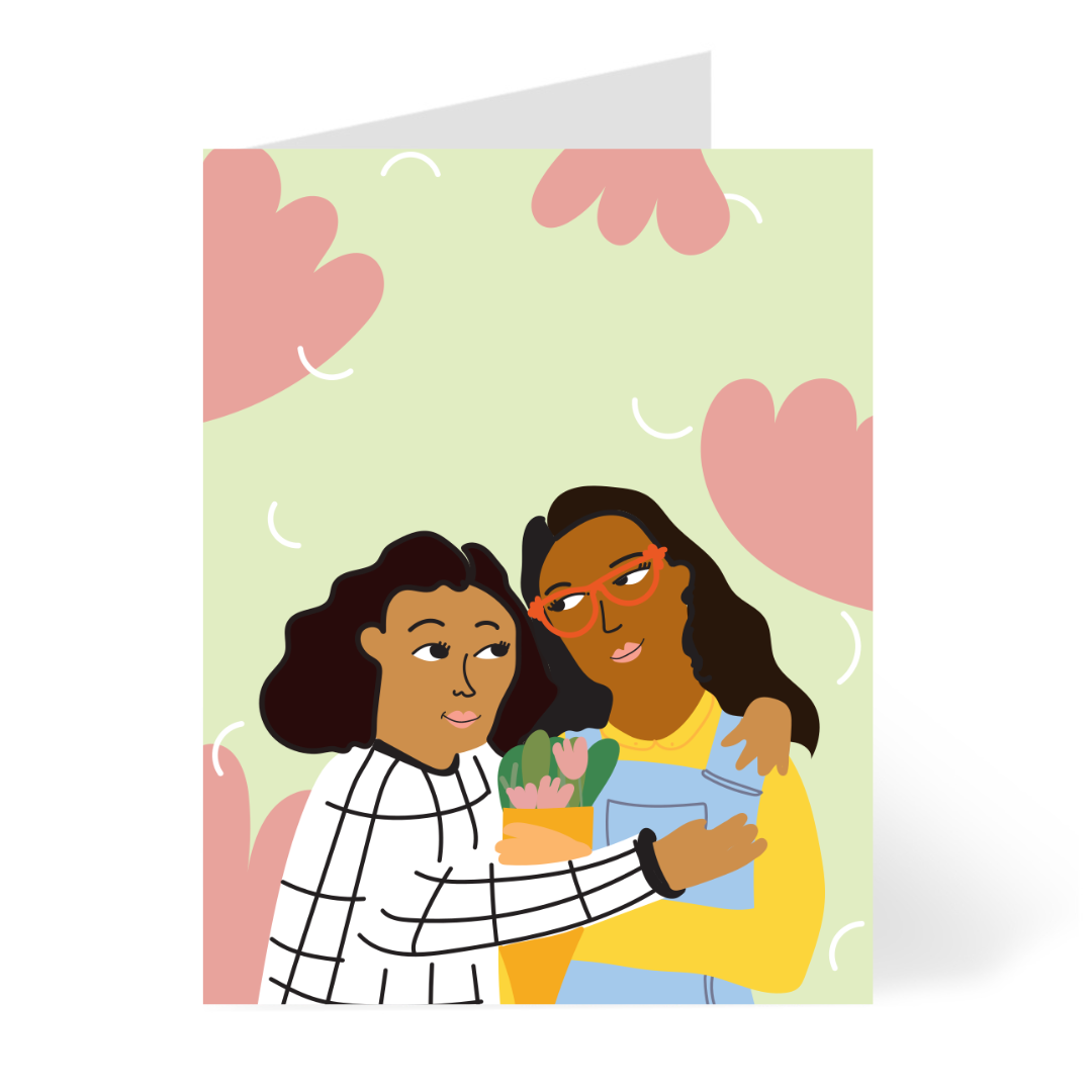 Her Love & Hugs | Design 1 Card by MARIANELA