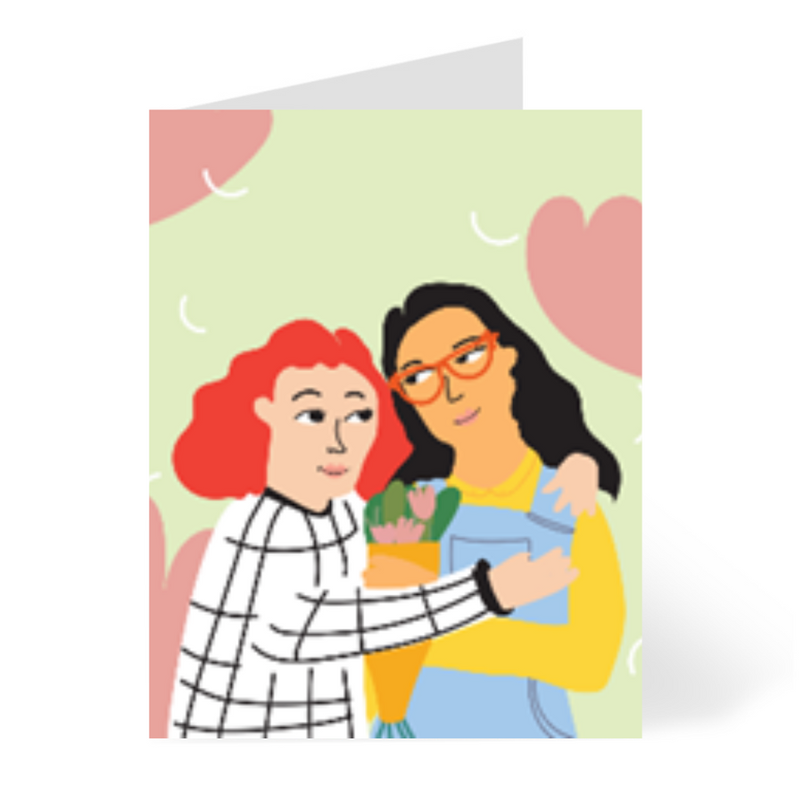 Her Love & Hugs | Design 2 Card by MARIANELA
