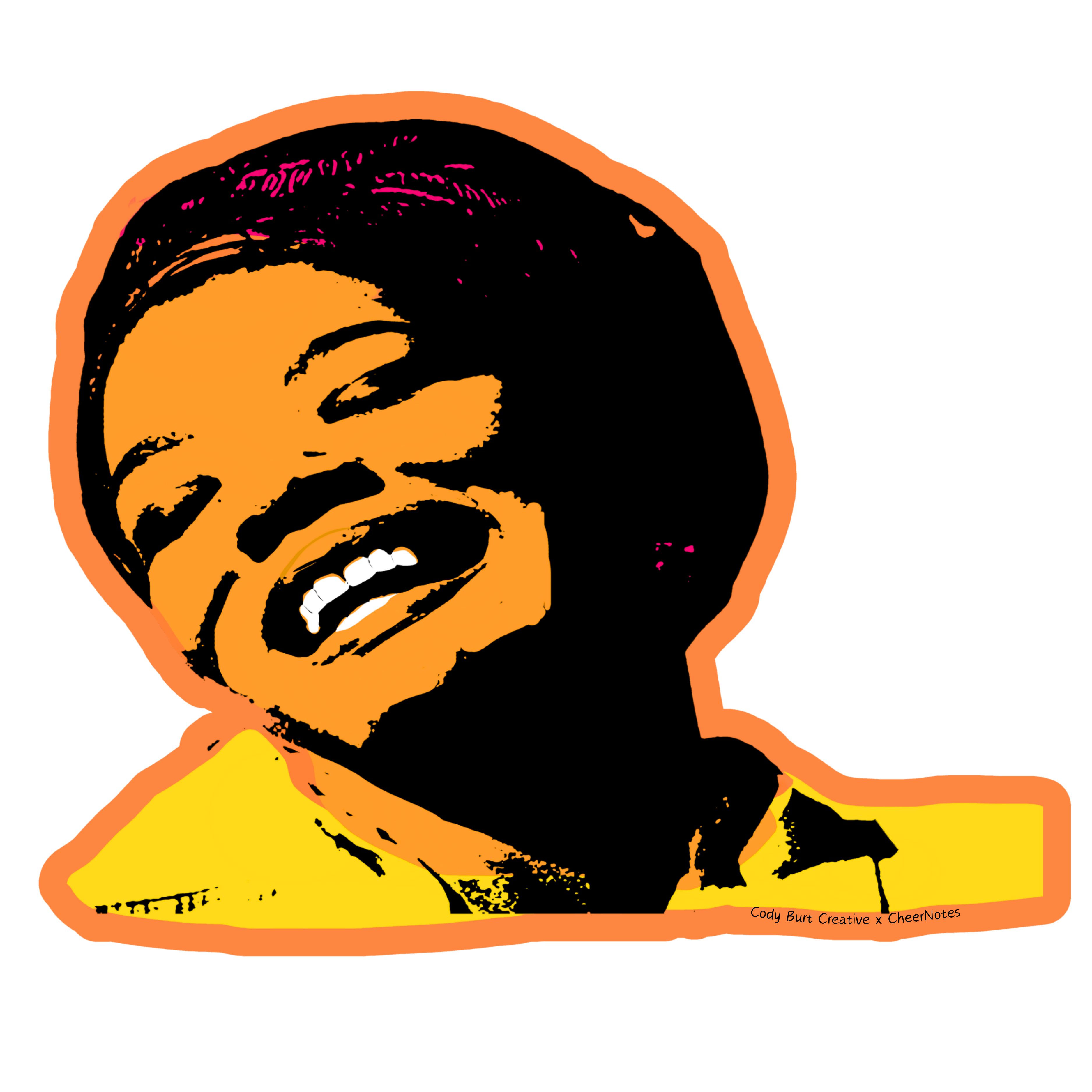 Mya Angelou Stickers by CODY BURT CREATIVE – CheerNotes
