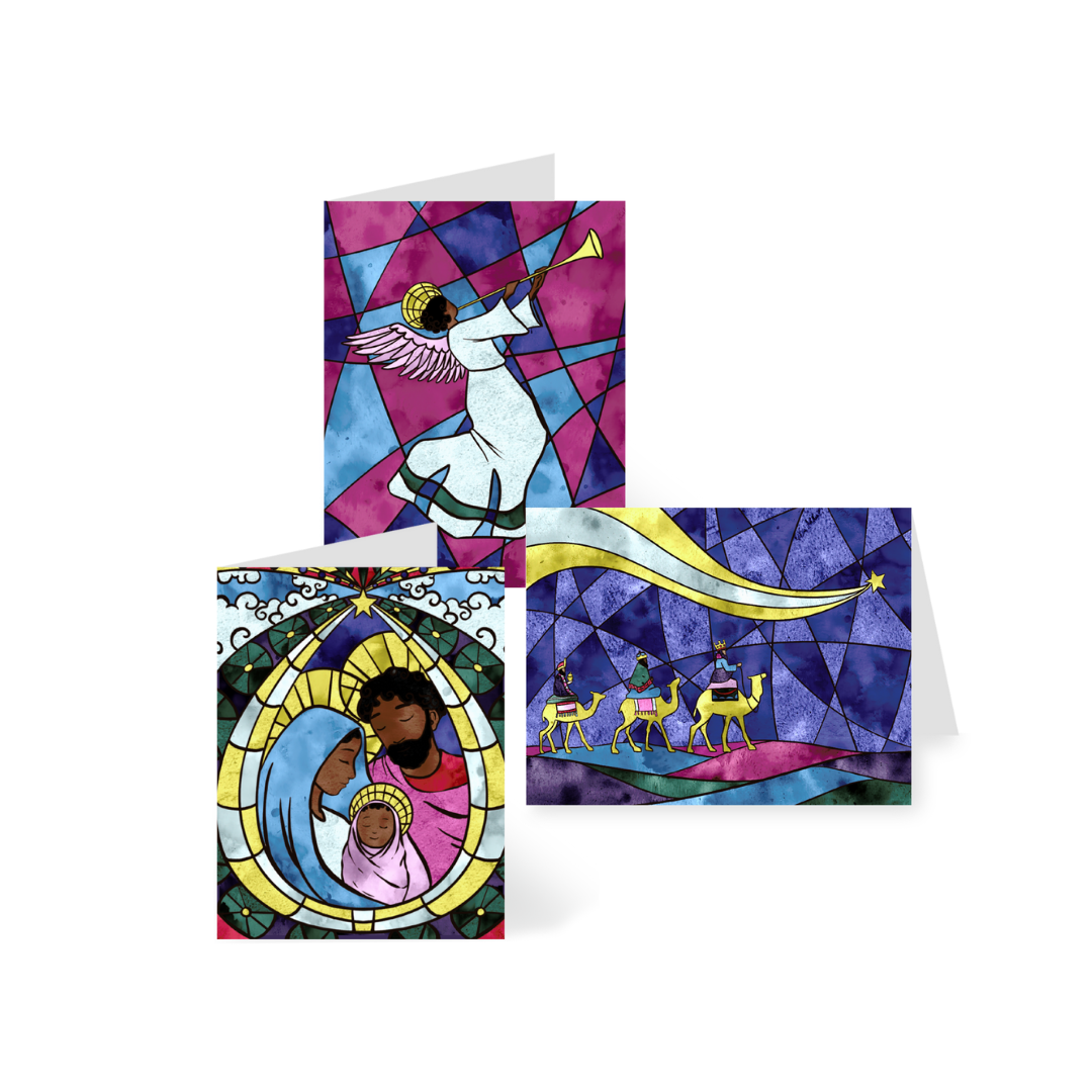 Holy Night Assorted 12-Card Set Card by CHEERNOTES