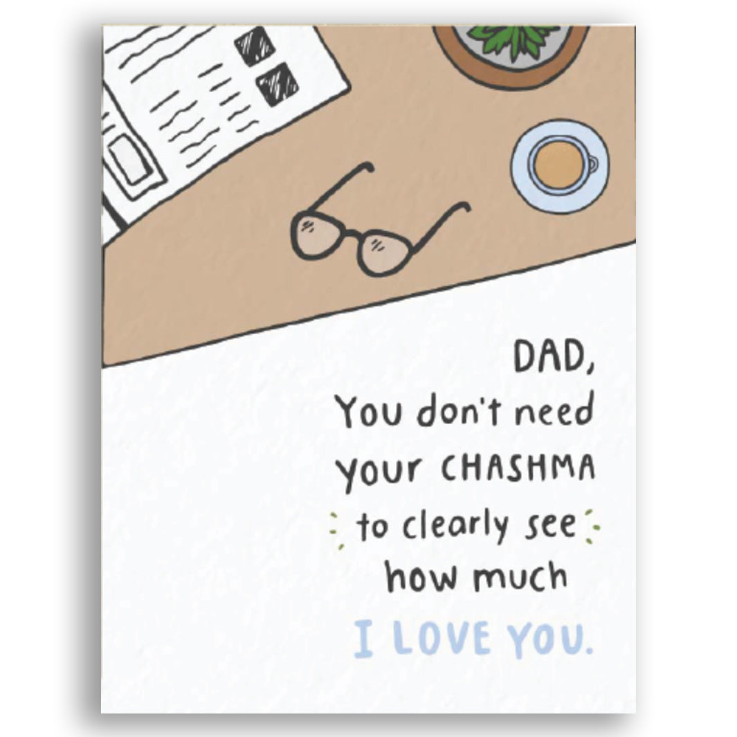 Dad's Chashma Card by PYARFUL