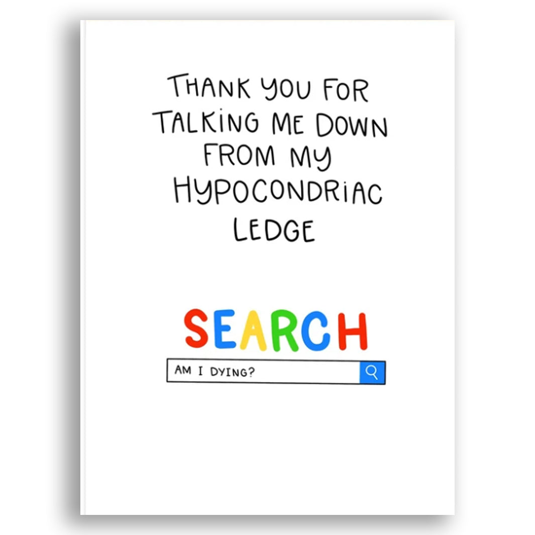 Hypochondriac Search Card by SIYO BOUTIQUE