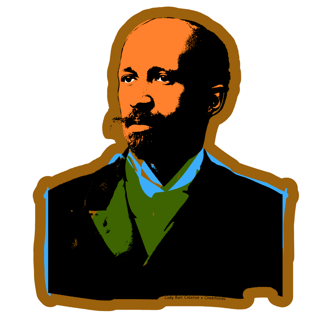 W. E. B. Du Bois Stickers by CODY BURT CREATIVE