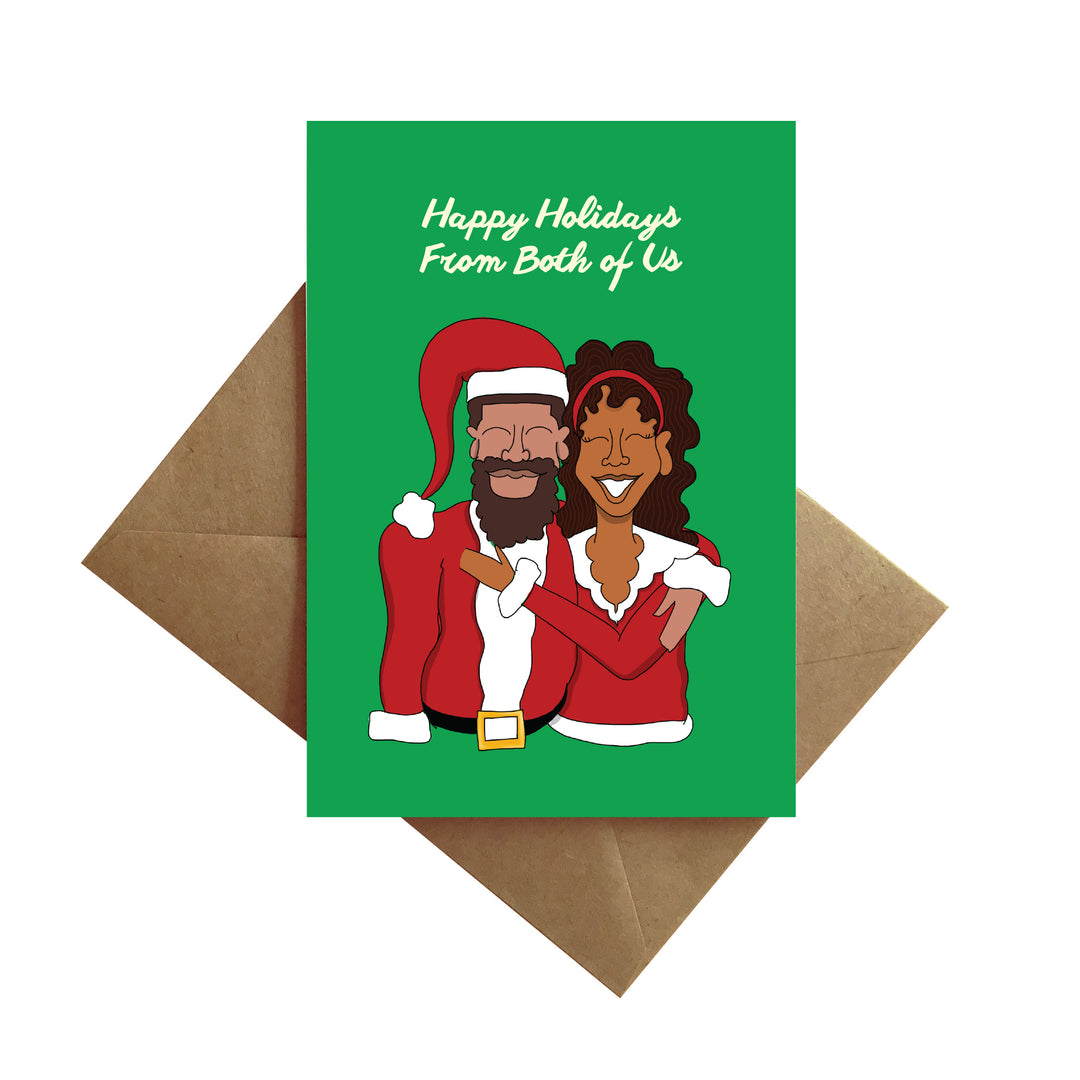 From Both of Us- Him & Her Card by BY MS. JAMES