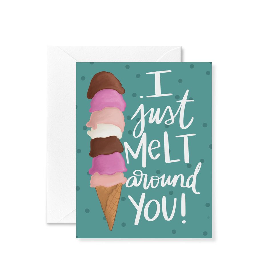 Melt Card Card by ANNOUNCE DIVINELY