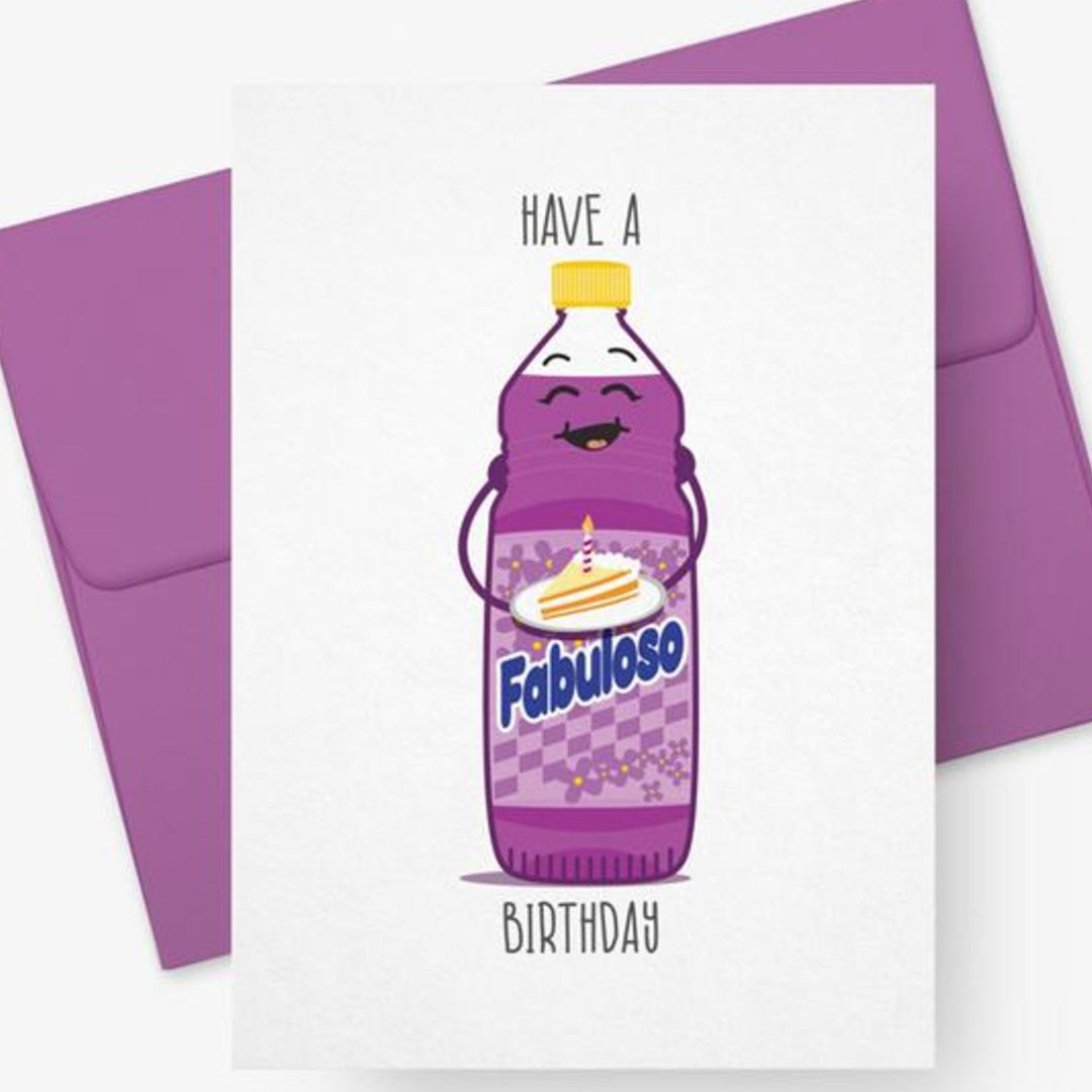Fabuloso Birthday Card by PAPER TACOS