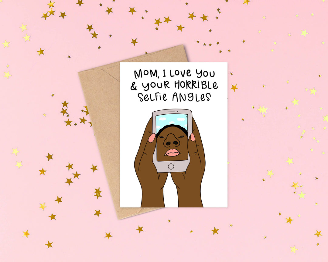 Selfie Mother's Day Card